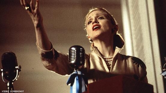 5. Eva Peron in Evita