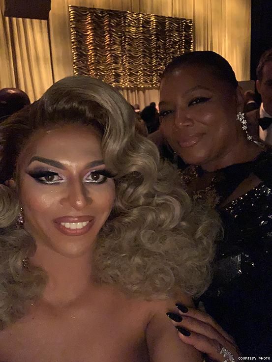 shangel and queen latifah