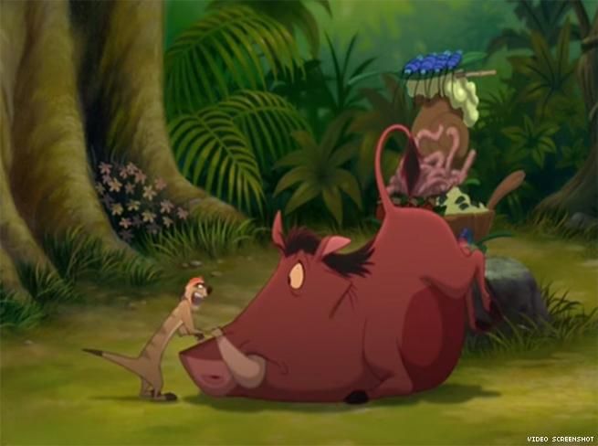 Timon and Pumbaa, 'The Lion King' 