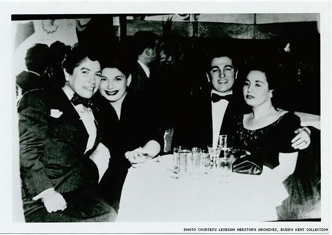1940s - Four women on a night out on the town 