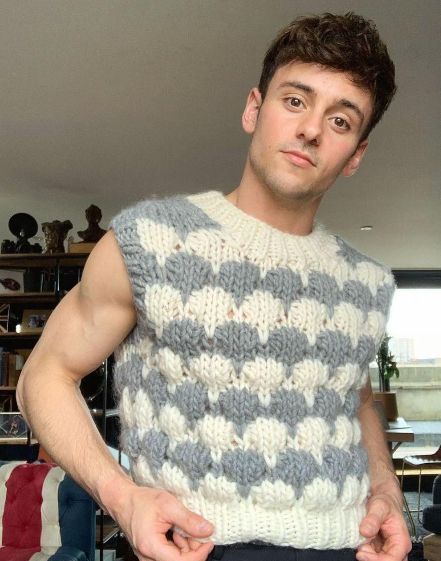 Tom Daley's Best Knitted Looks