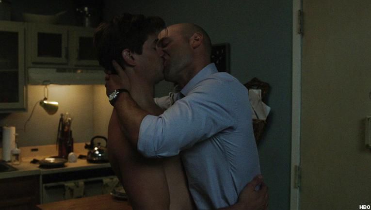 7: Andrew Rannells and Corey Stoll in Girls.
