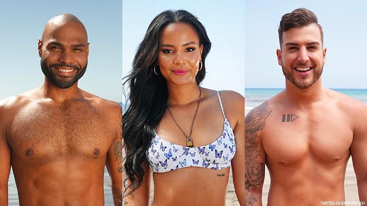 Jonathan Troncoso, Kyra Green and Mike Mulderrig on Ex On The Beach season 5
