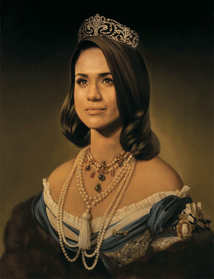 Queen Meghan Markle Poster