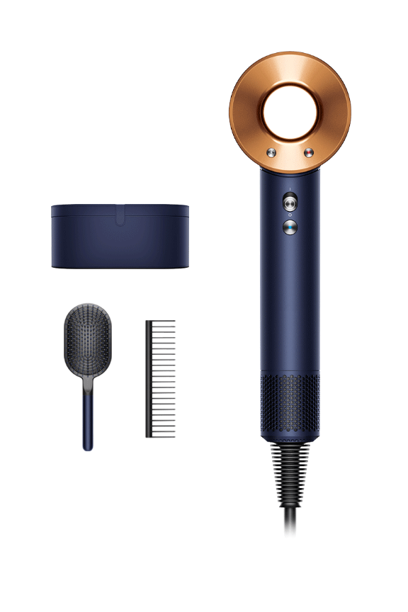 Special Edition Dyson Supersonic™ Prussian Blue/Rich Copper hair dryer