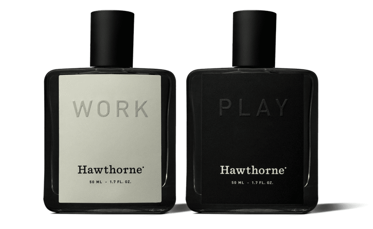 Work and Play Colognes from Hawthorne