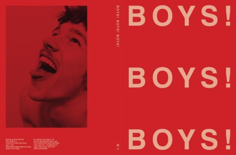 BoysBoysBoys Magazine Cover