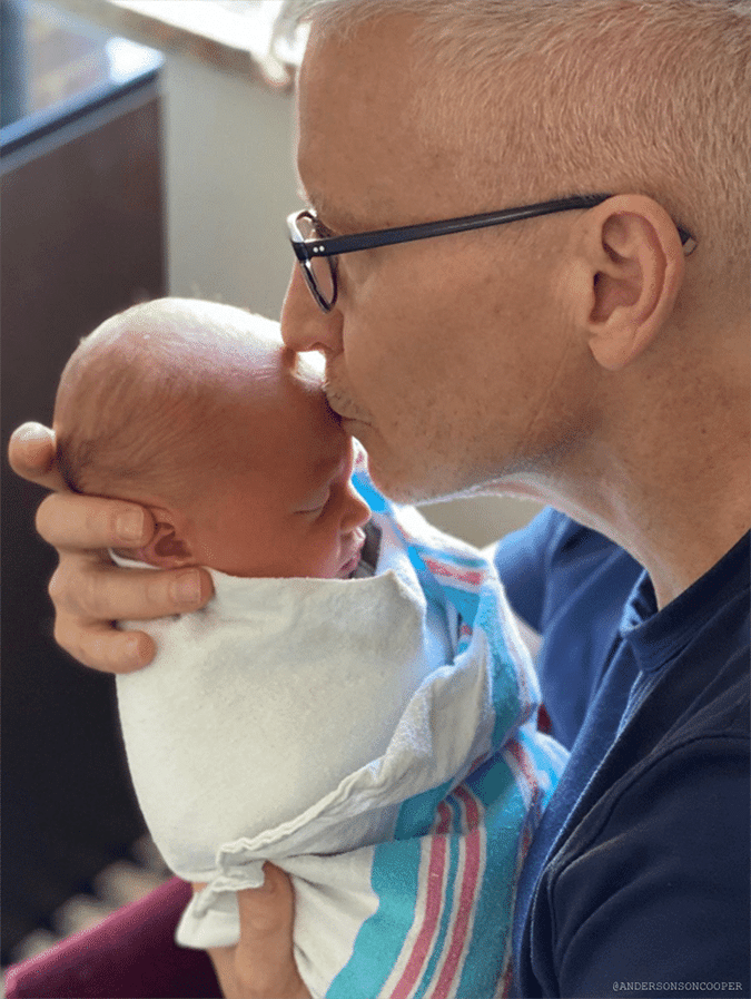 Anderson Cooper shows the true meaning of fatherhood in these heartwarming moments