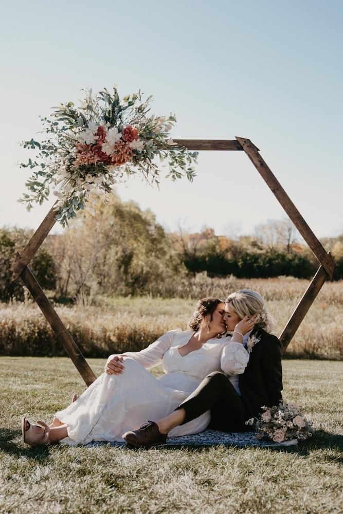 Whitney Erickson and Heidi Carls wedding photos.