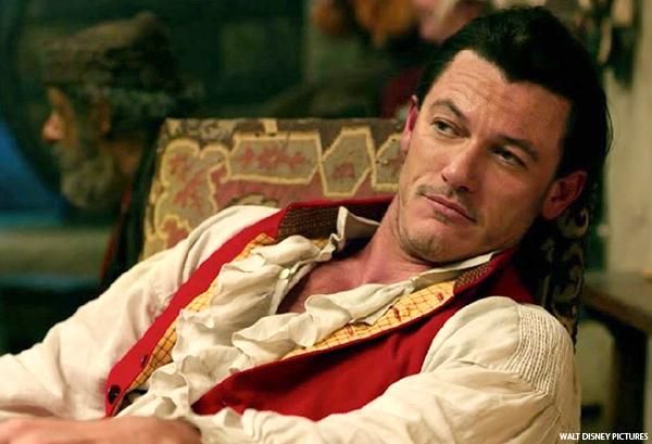 Luke Evans as Gaston in ‘Beauty and the Beast’