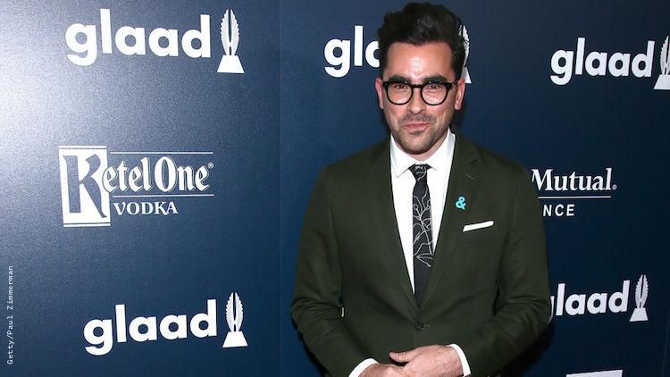 Levy at the 2017 glaad media awards