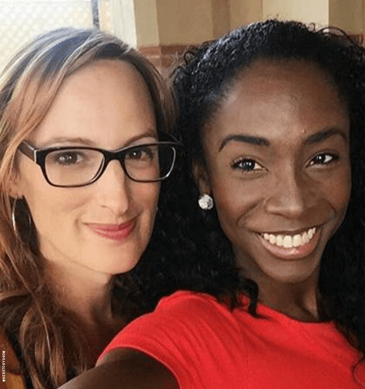 Jen Richards and Angelica Ross