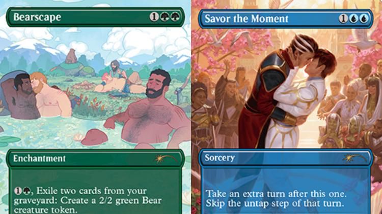 New LGBTQ+ cards from Magic: The Gathering