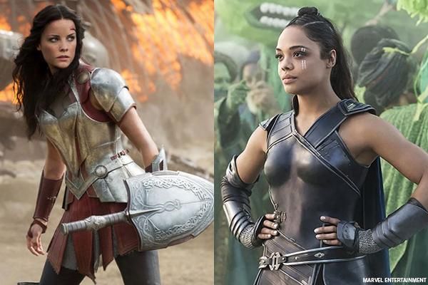 Lady Sif and Valkyrie