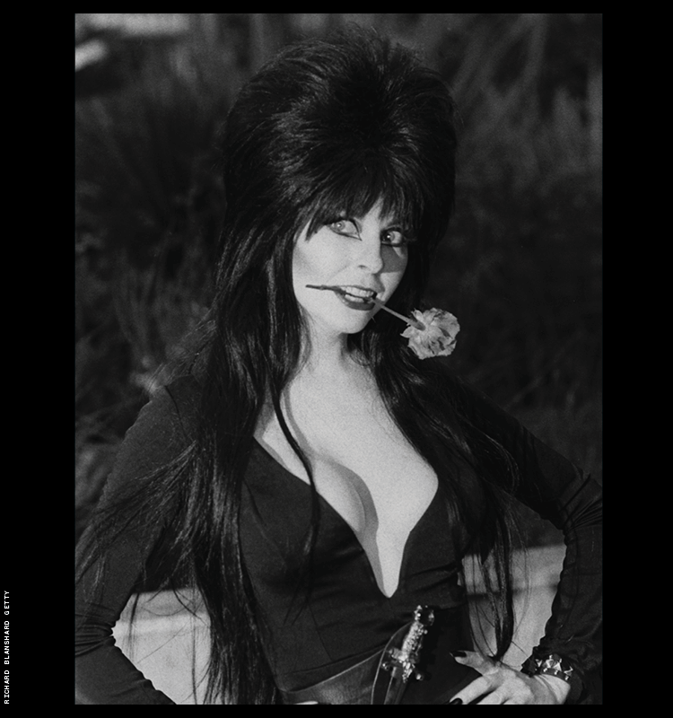Elvira, Cannes Film Festival, May 1987