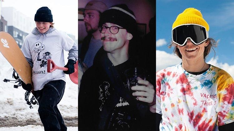 Snowboarders Jill Perkins, Chad Unger, and Kennedi Deck all came out in the same week.