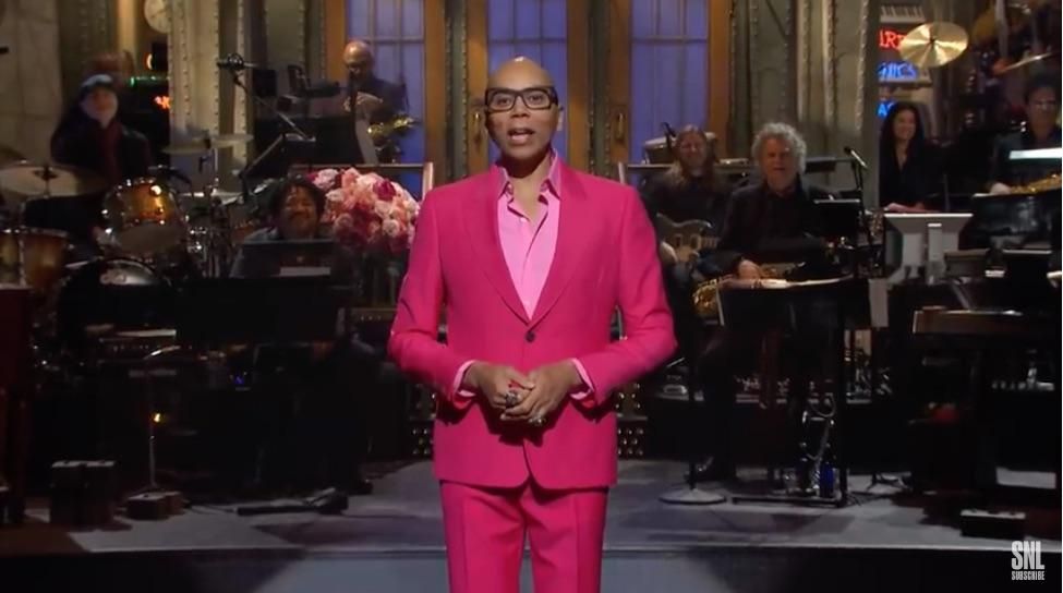 RuPaul's opening monologue on Saturday Night Live