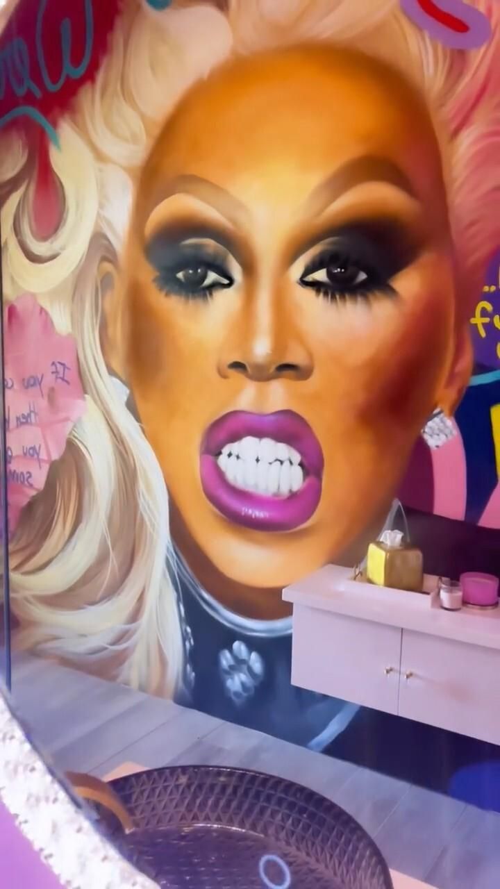 RuPaul's Drag Race bathroom