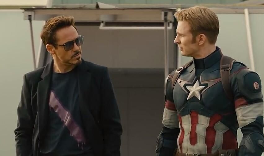Tony Stark and Steve Rogers