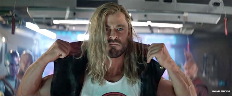 Thor's arms