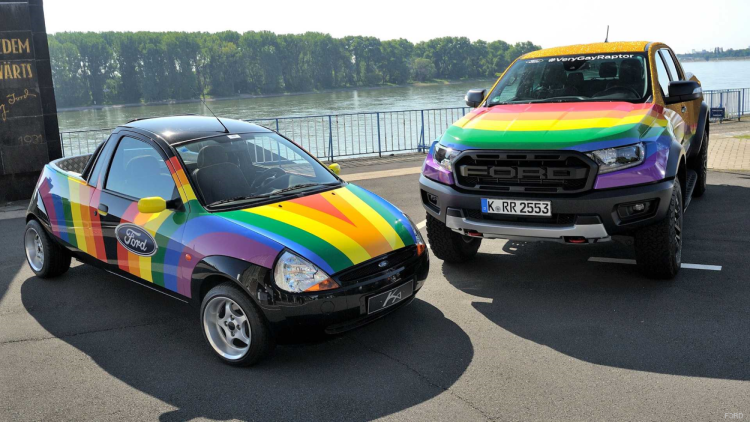 Ford Responds to Homophobic Slur With A Very Gay Truck