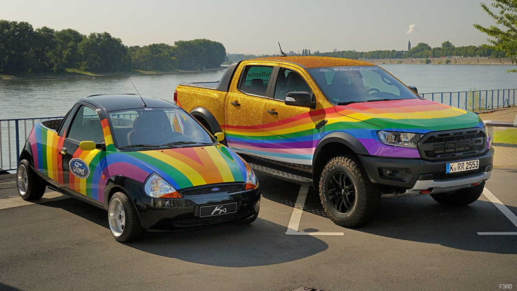 Ford Responds to Homophobic Slur With A Very Gay Truck