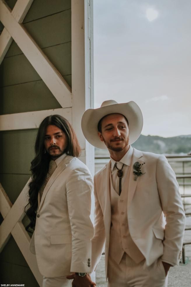 A new tradition: A couple honors their Western heritages in an unique wedding.