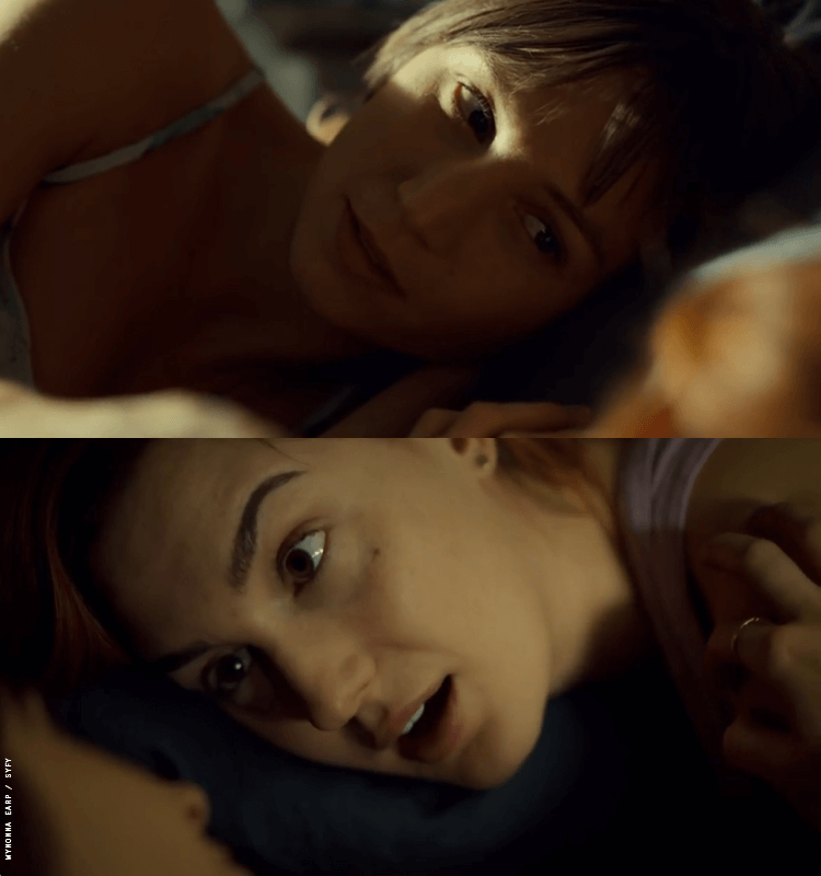 waverly and nicole in bed