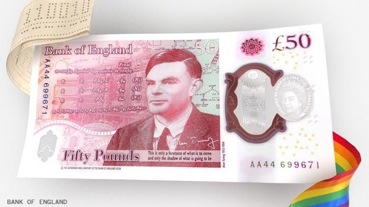 Bank of England Unveils New £50 Note Featuring Alan Turing