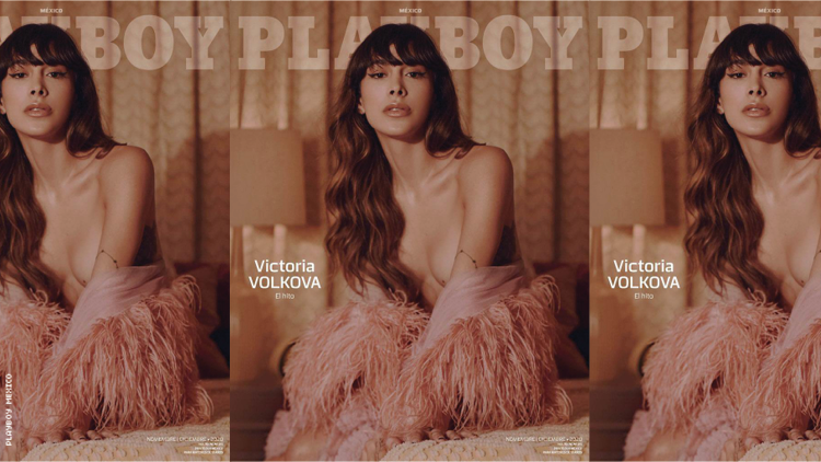 Victoria Volkova on the cover of Playboy